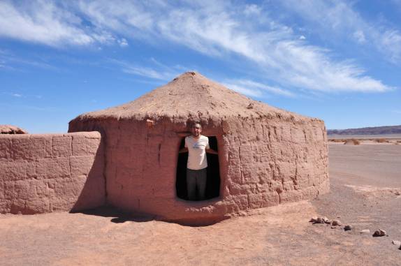 Reconstrução de moradia Tulor, no deserto do Atacama - Chile